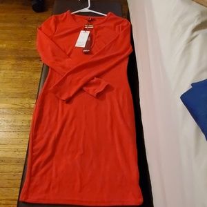 Red Fitted Dress